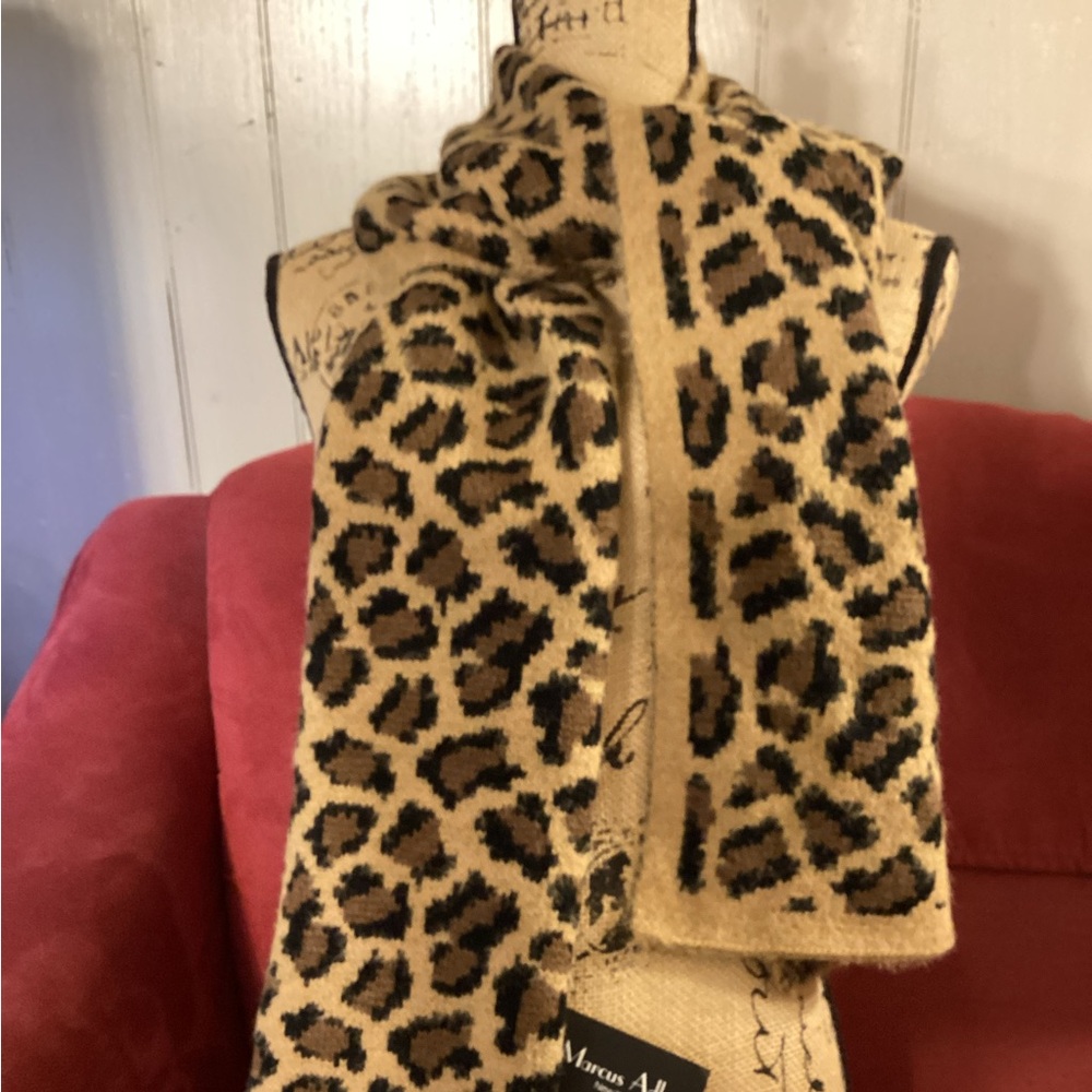 Leopard Print Scarf